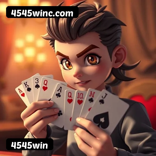 4545win bônus R$5.000 + 500 giros - Rollover 35x, prazo 30 dias, 38% taxa conversão